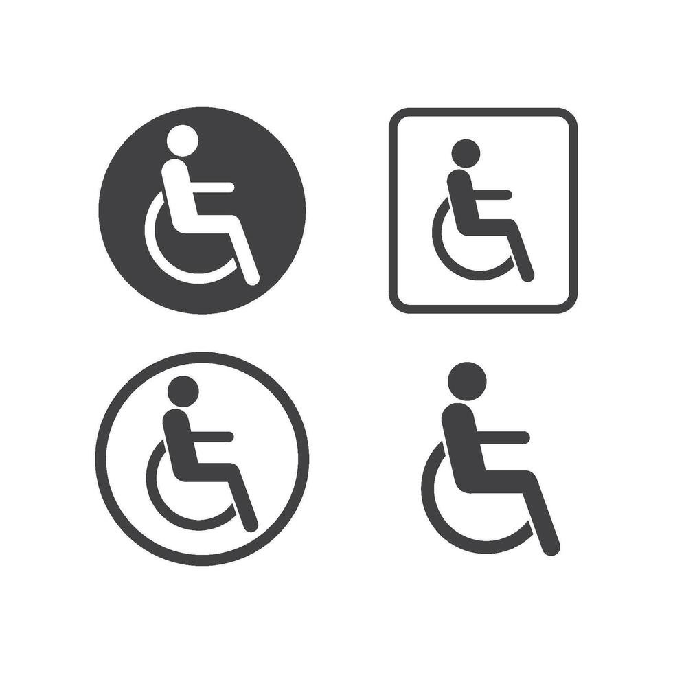 wheelchair disable patient vector illustration design