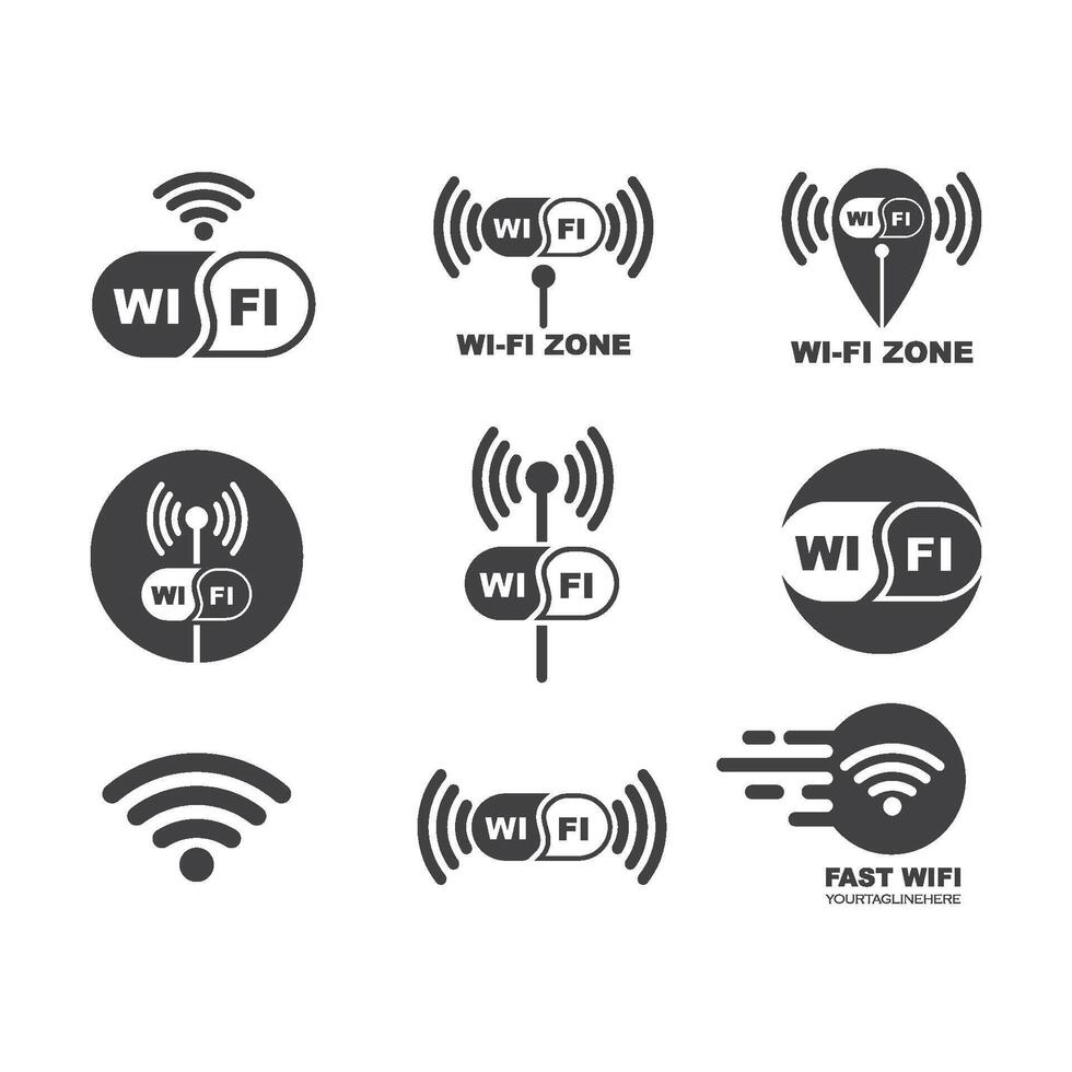 hotspot wireless vector illustration icon