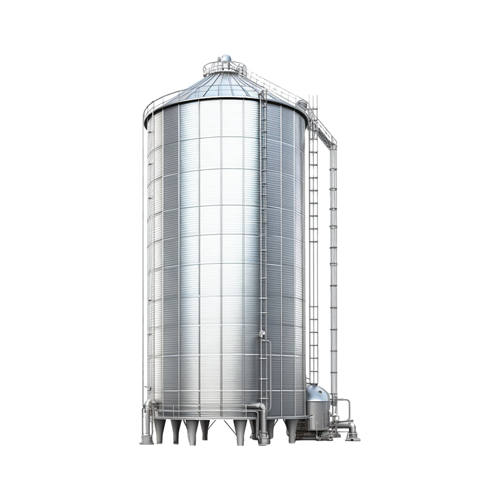 AI generated Silo isolated on transparent background png