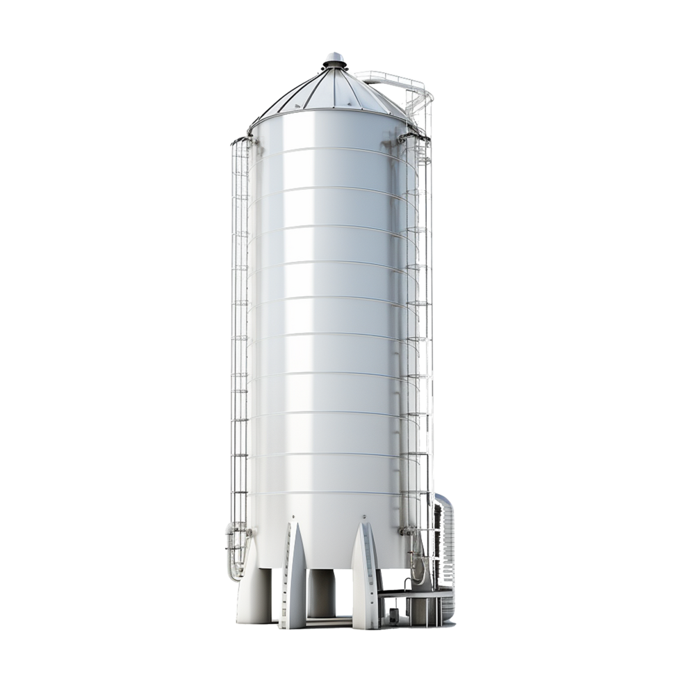 AI generated Silo isolated on transparent background png