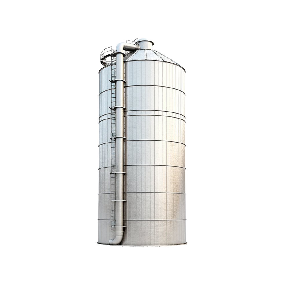 AI generated Silo isolated on transparent background png