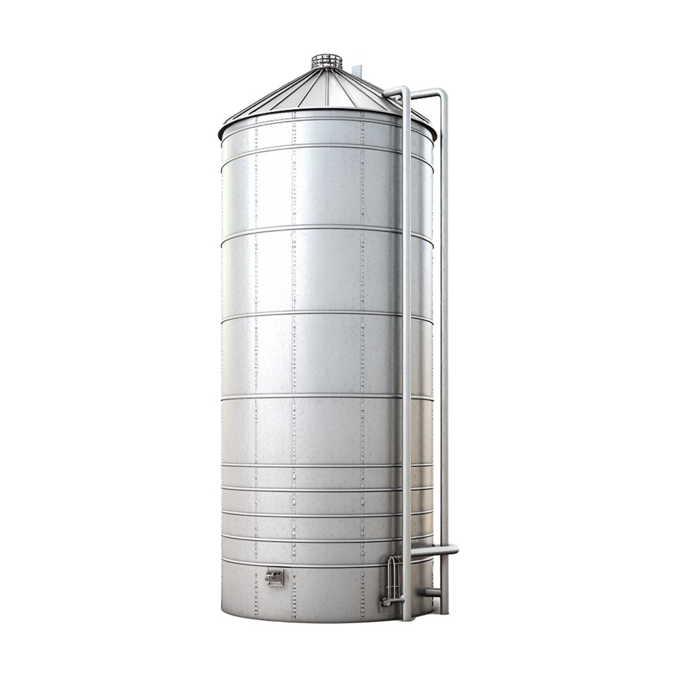 AI generated Silo isolated on transparent background png