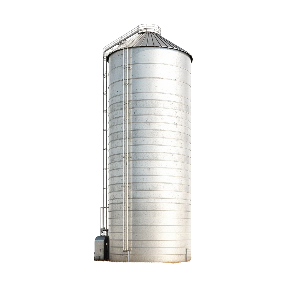 AI generated Silo isolated on transparent background png