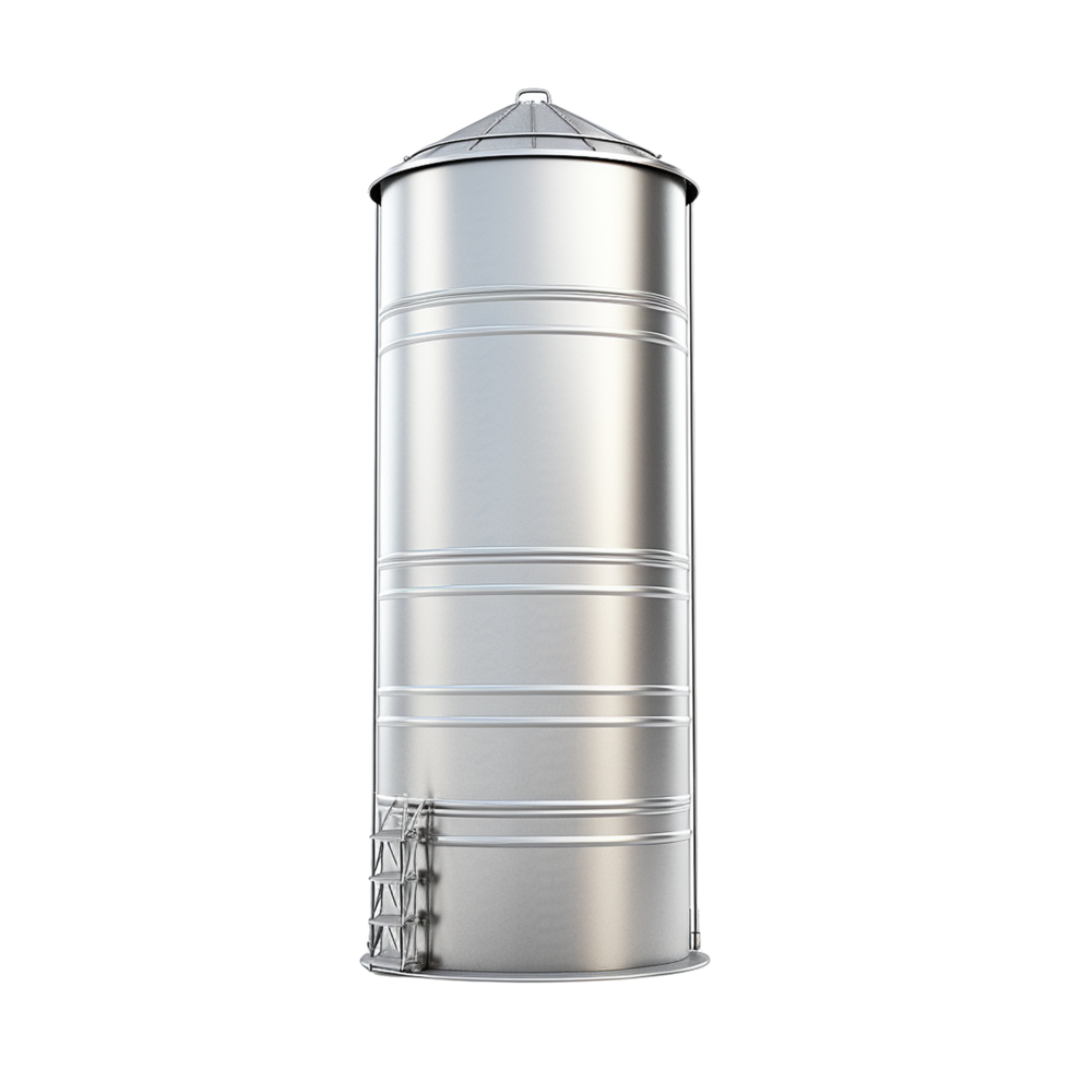 AI generated Silo isolated on transparent background png