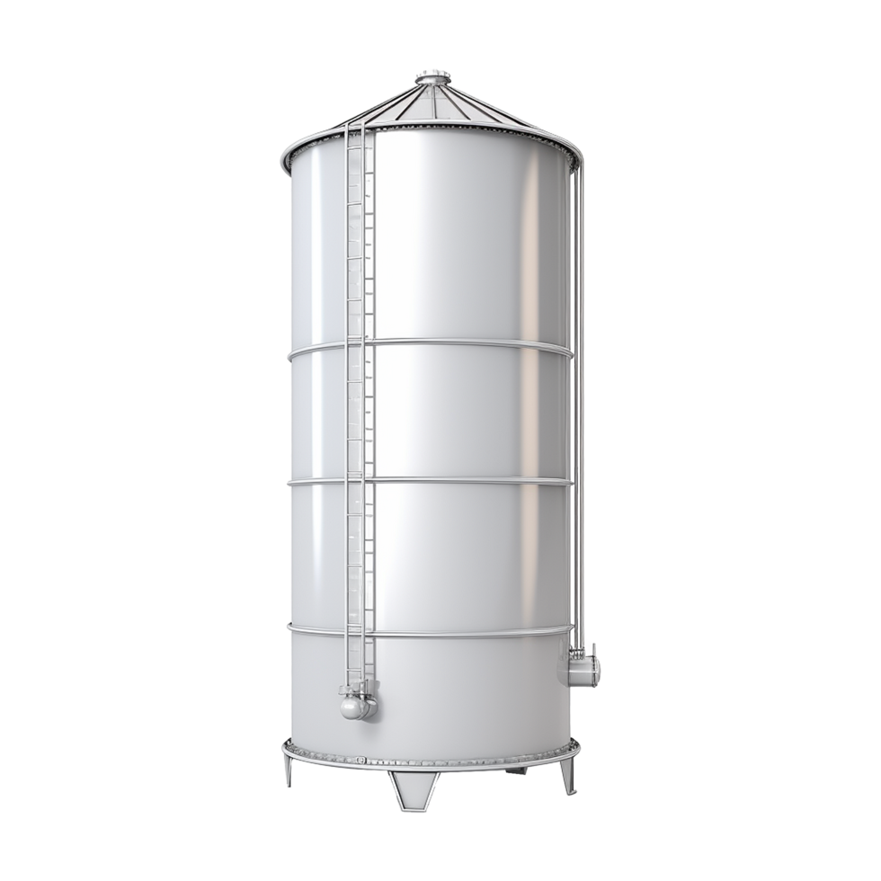 AI generated Silo isolated on transparent background png