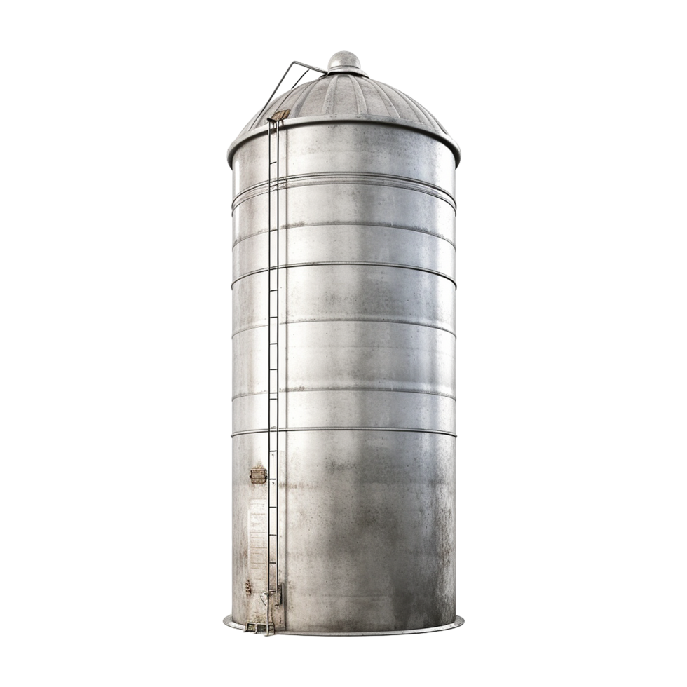 AI generated Silo isolated on transparent background png