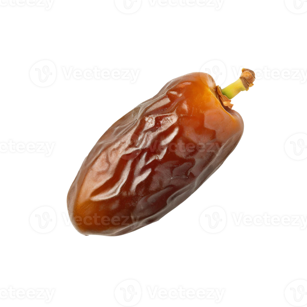 AI generated Close-up photo capturing the textured details and rich, brown hues of dried dates, highlighting their natural sweetness and chewy texture png