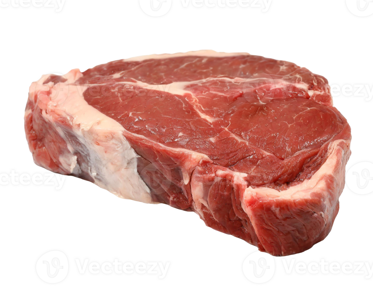 AI generated High-quality beef cut displayed on a transparent background png