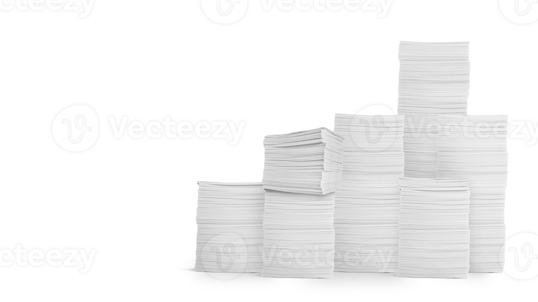 Stack of books PNG transparent