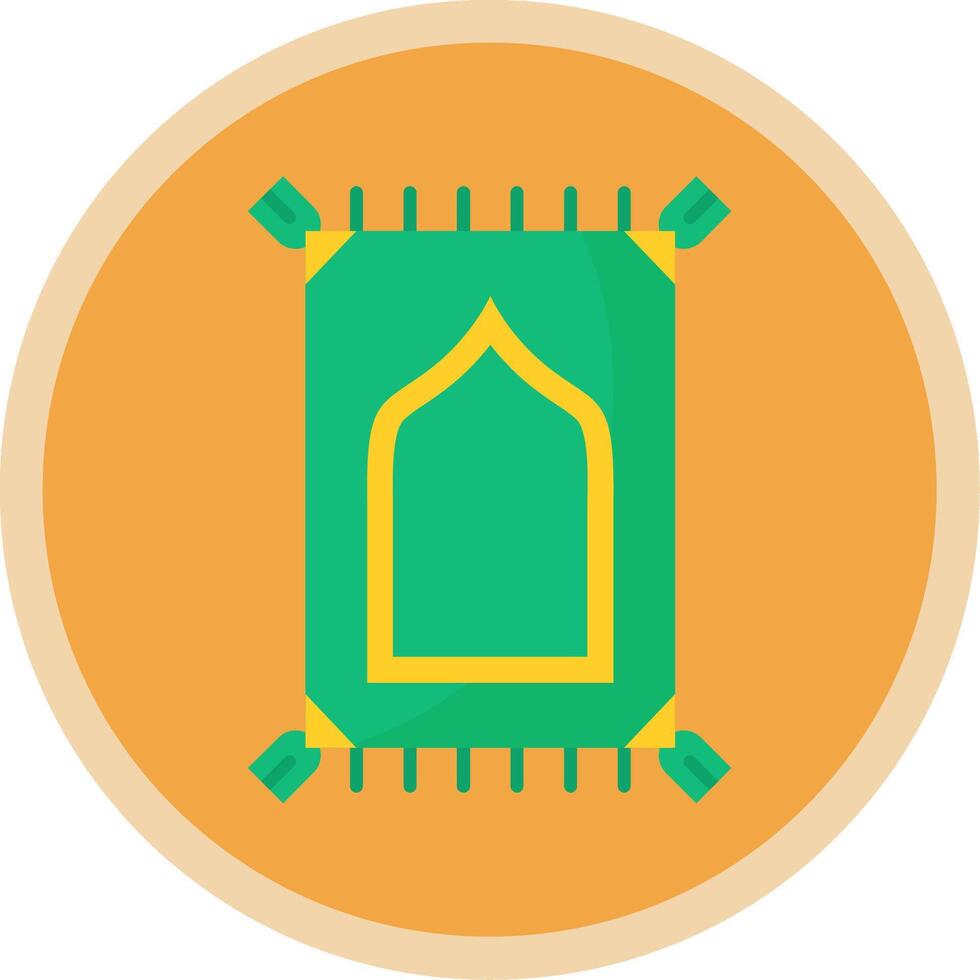 oración compañero plano multi circulo icono vector