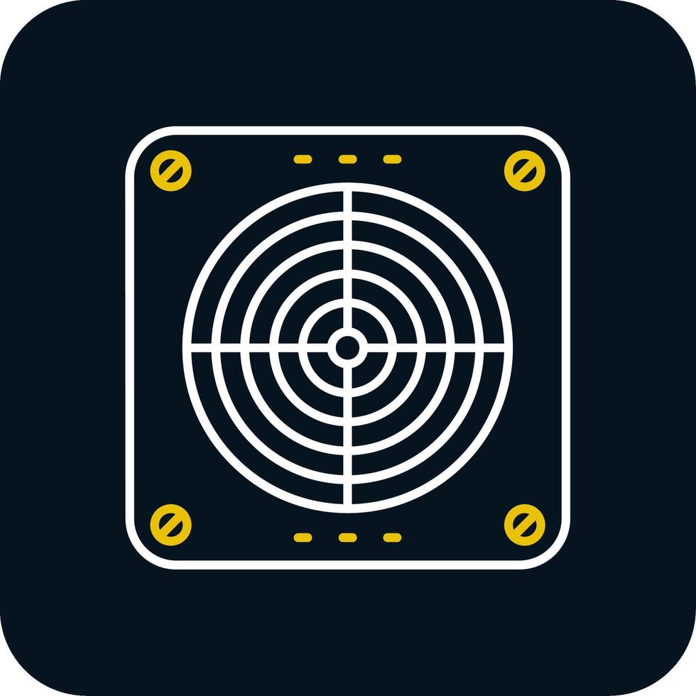 Extractor Line Yellow White Icon vector