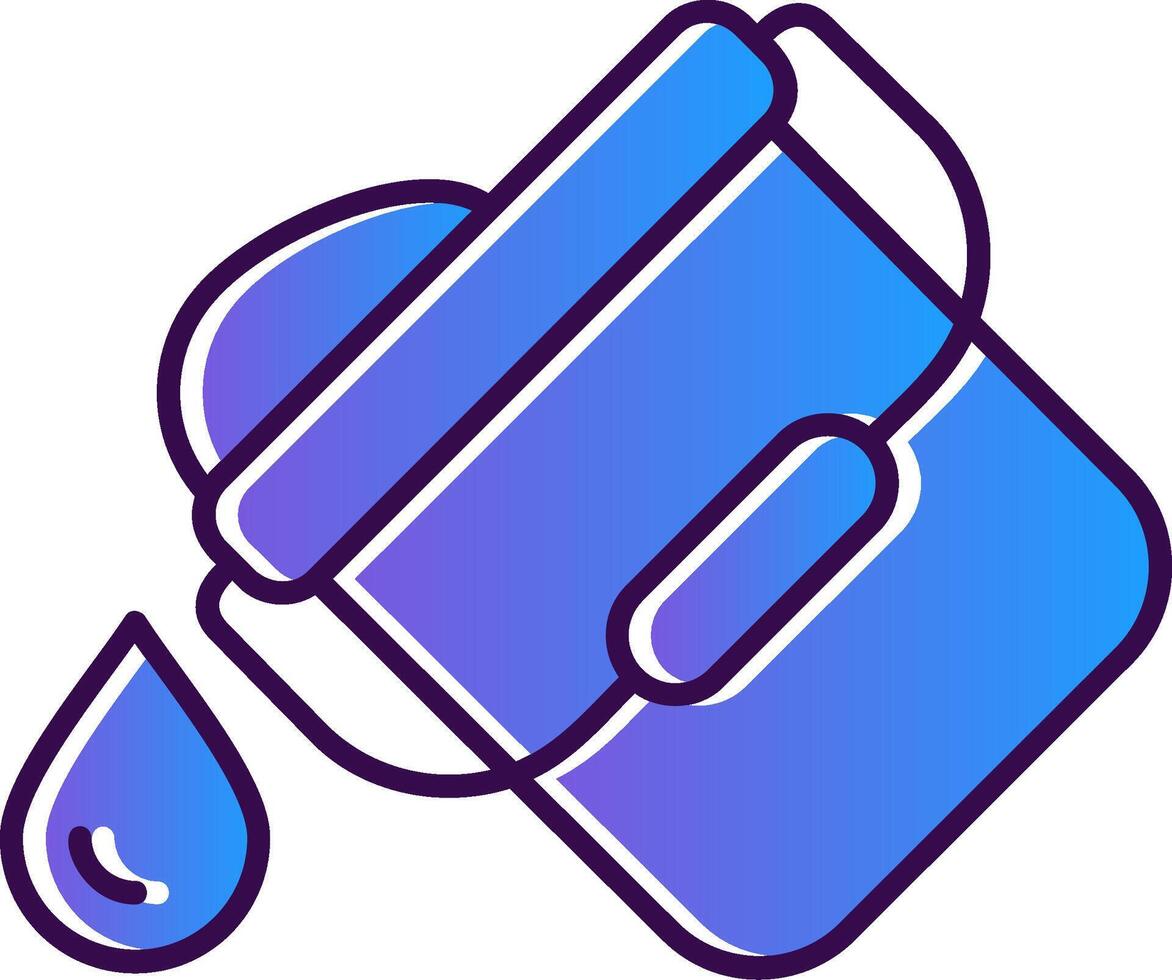 Paint bucket Gradient Filled Icon 41746120 Vector Art at Vecteezy