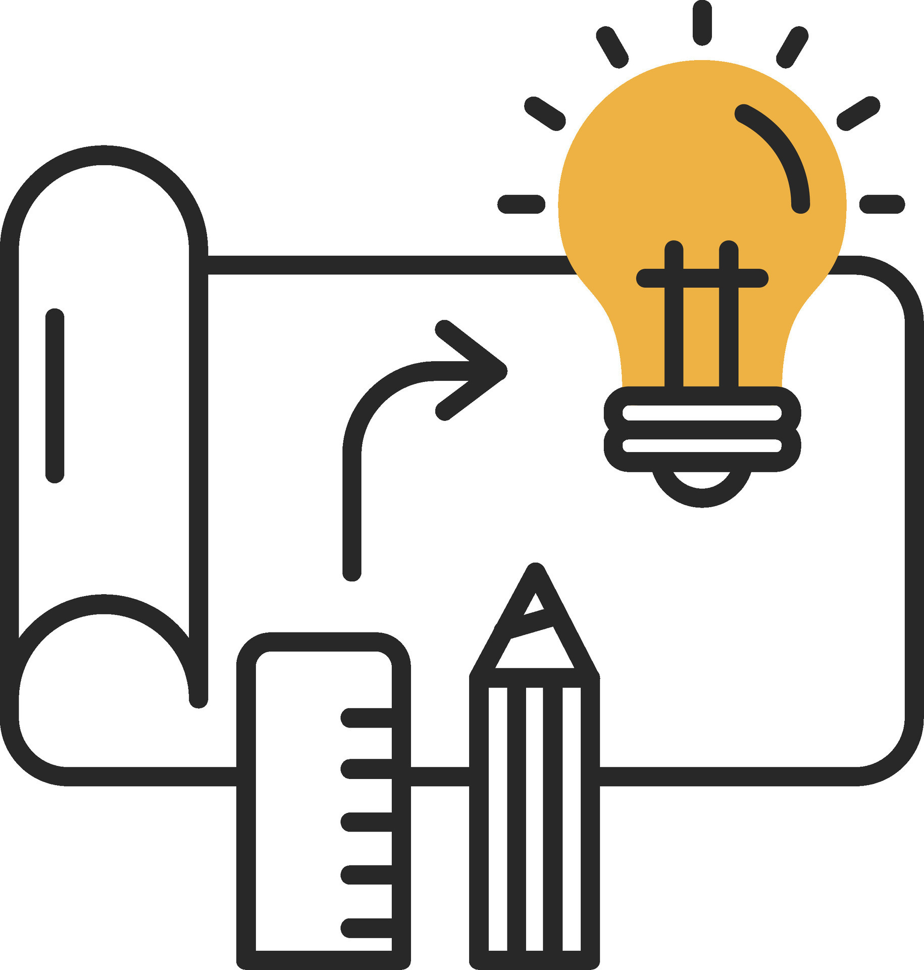 Design process Skined Filled Icon 41752714 Vector Art at Vecteezy