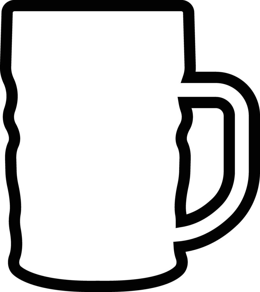 cerveza icono en línea. aislado en tostado salud cerveza gráficos, editable vaso de cerveza utilizar en bar, pub símbolo, logo diferente estilo vector para aplicaciones y sitio web