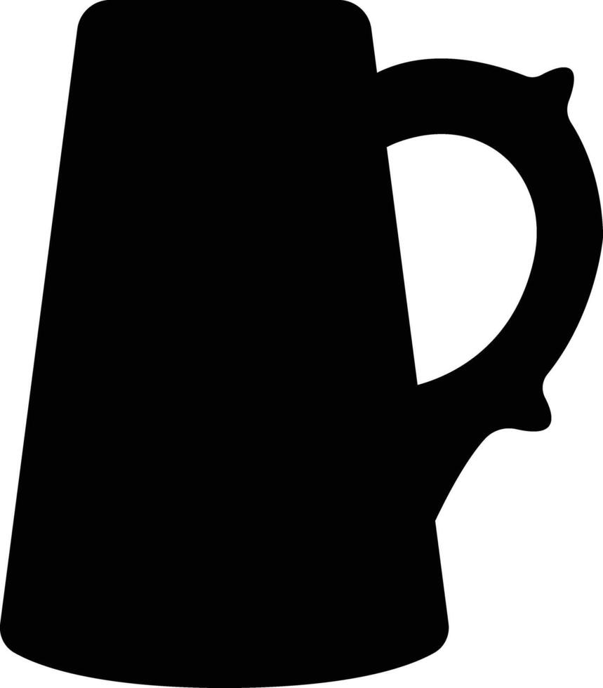 cerveza icono en departamento. aislado en tostado salud cerveza gráficos, editable vaso de cerveza utilizar en bar, pub símbolo, logo diferente estilo vector para aplicaciones y sitio web