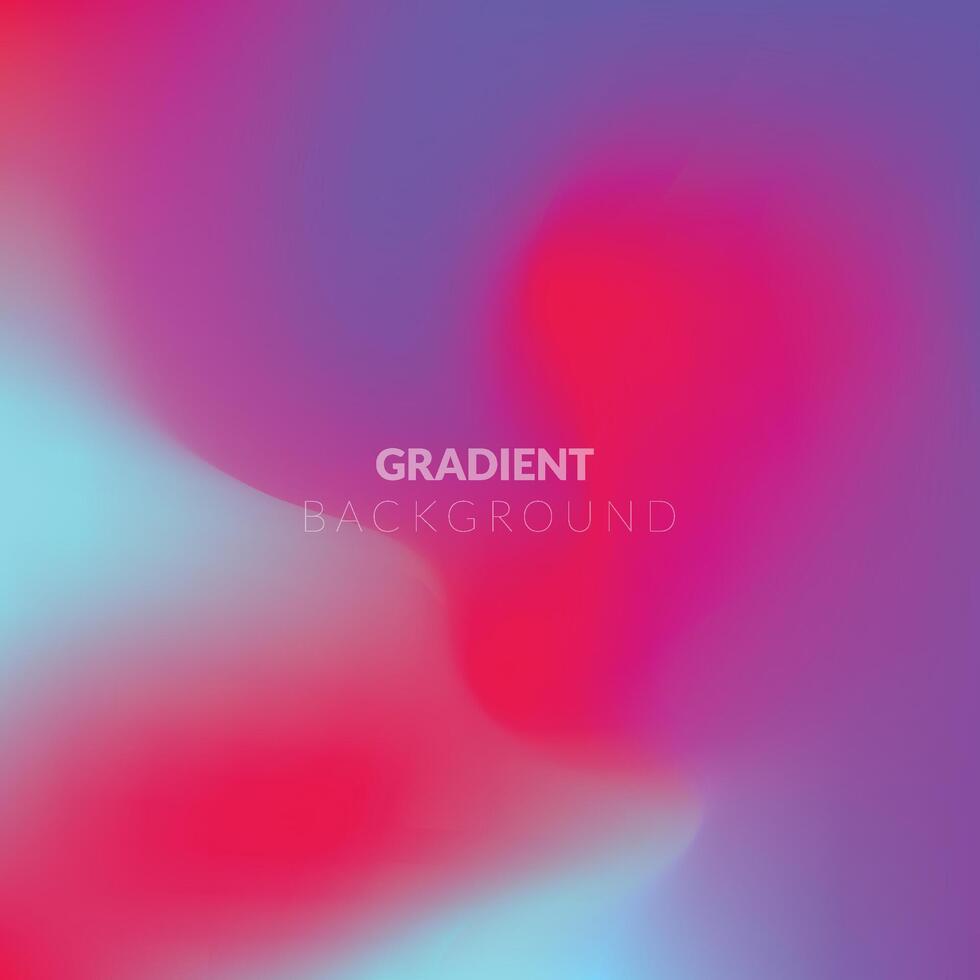 Multi Colored Gradient Abstract Background vector