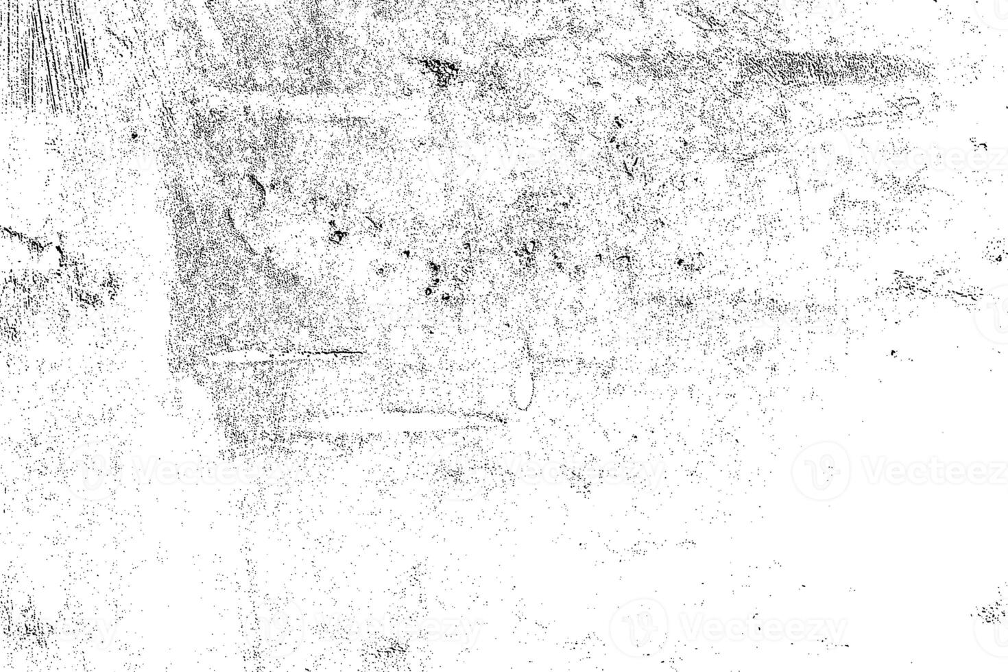 Grain monochrome pattern of the old worn surface design. Distress Overlay Texture Grunge background of black and white. photo