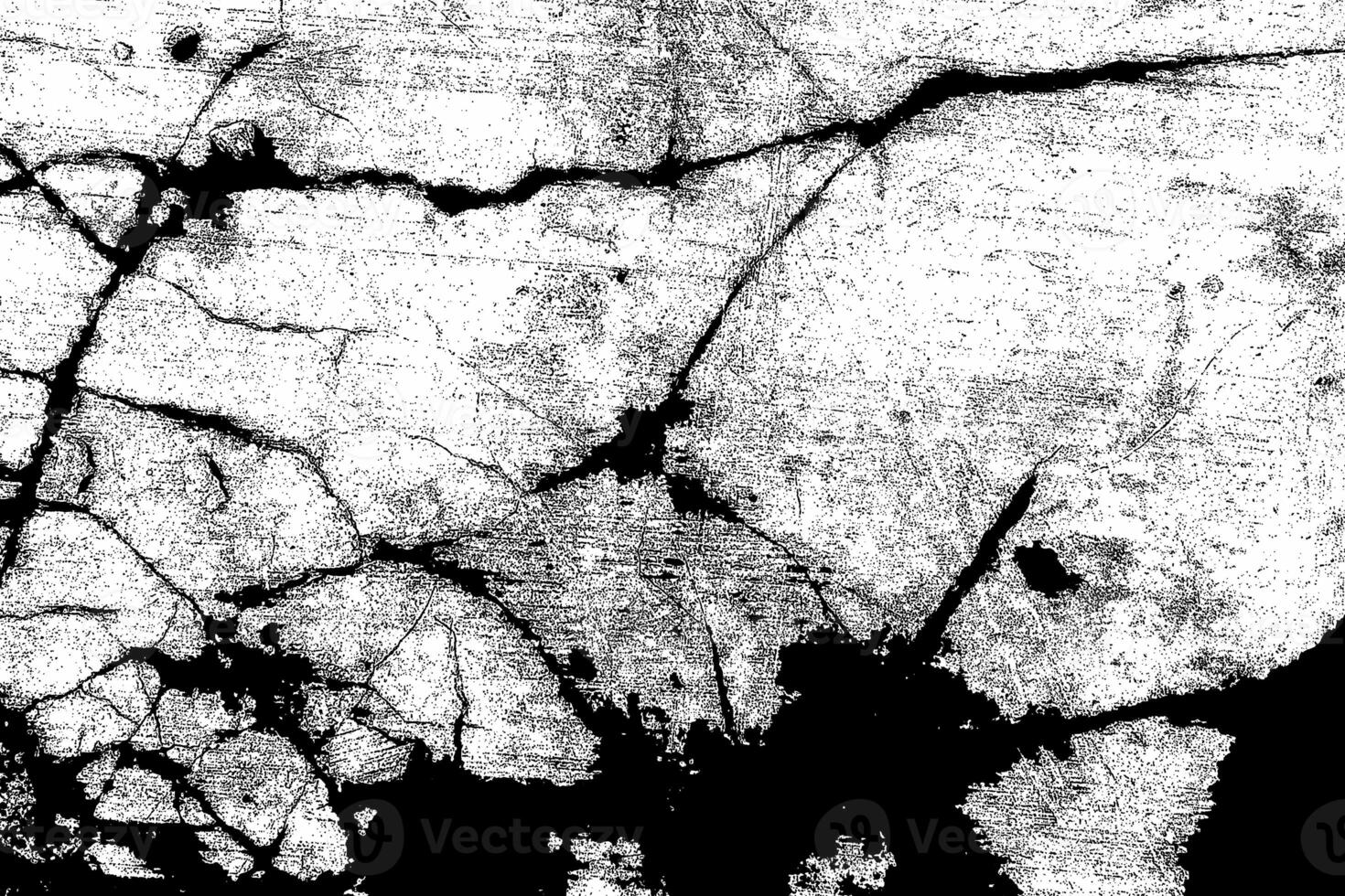 Grain monochrome pattern of the old worn surface design. Distress Overlay Texture Grunge background of black and white. photo