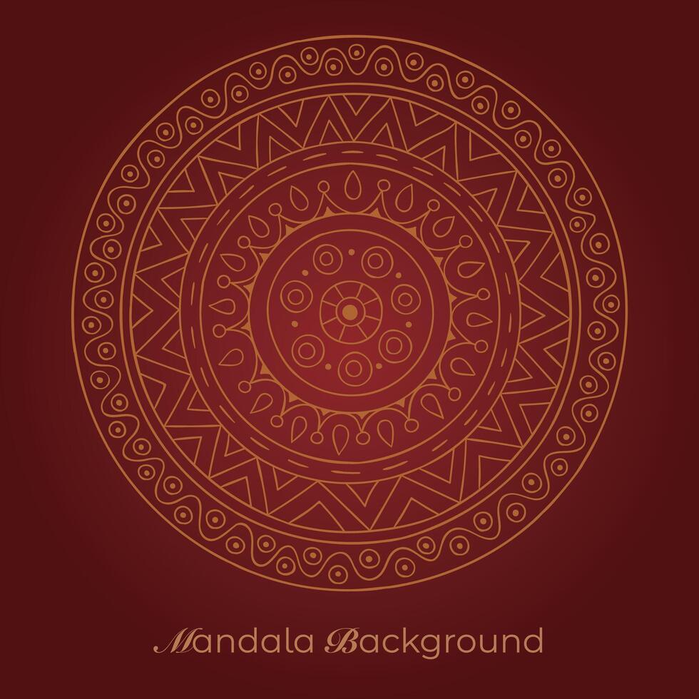 mandala antecedentes con un circular diseño vector