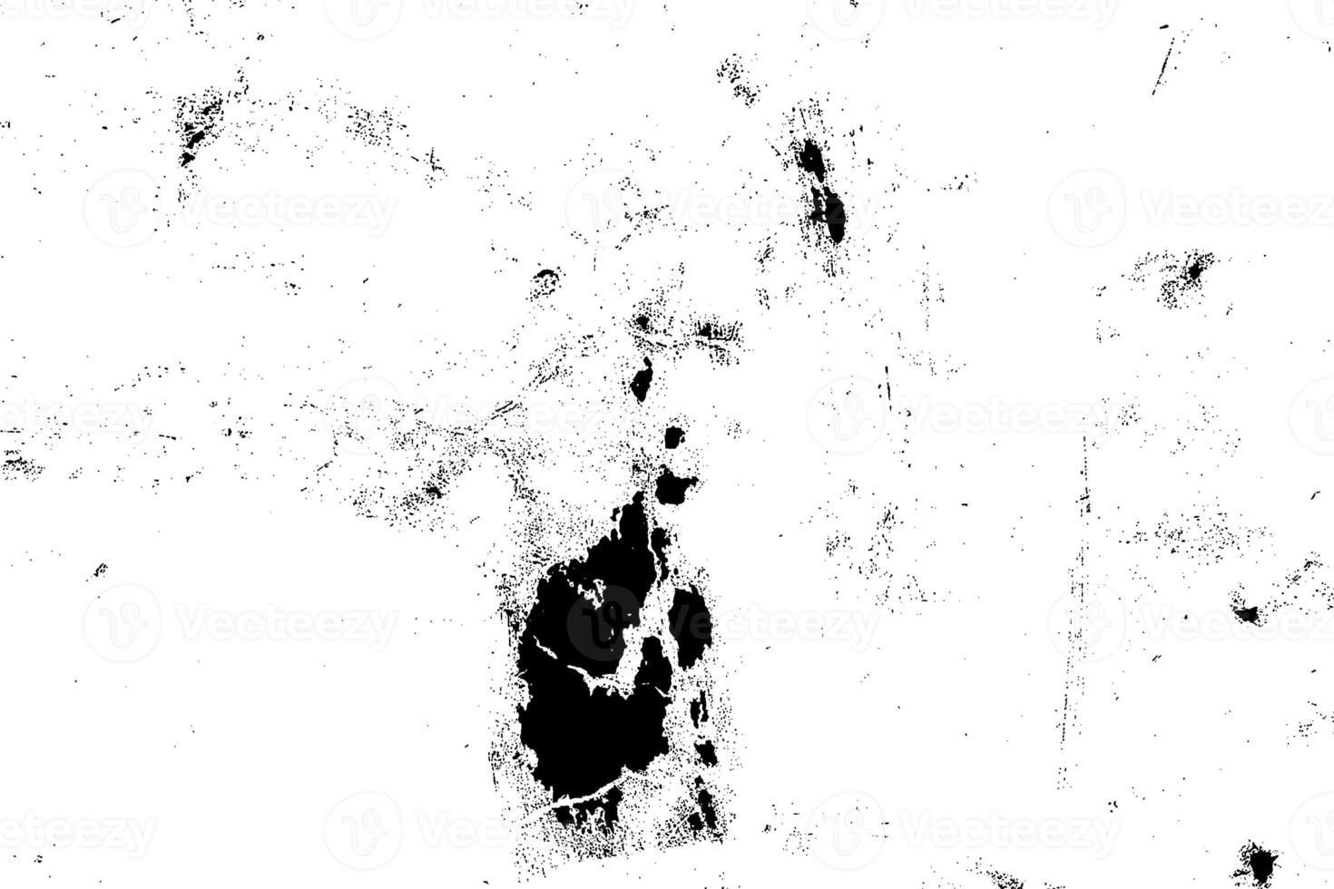 Grain monochrome pattern of the old worn surface design. Distress Overlay Texture Grunge background of black and white. photo