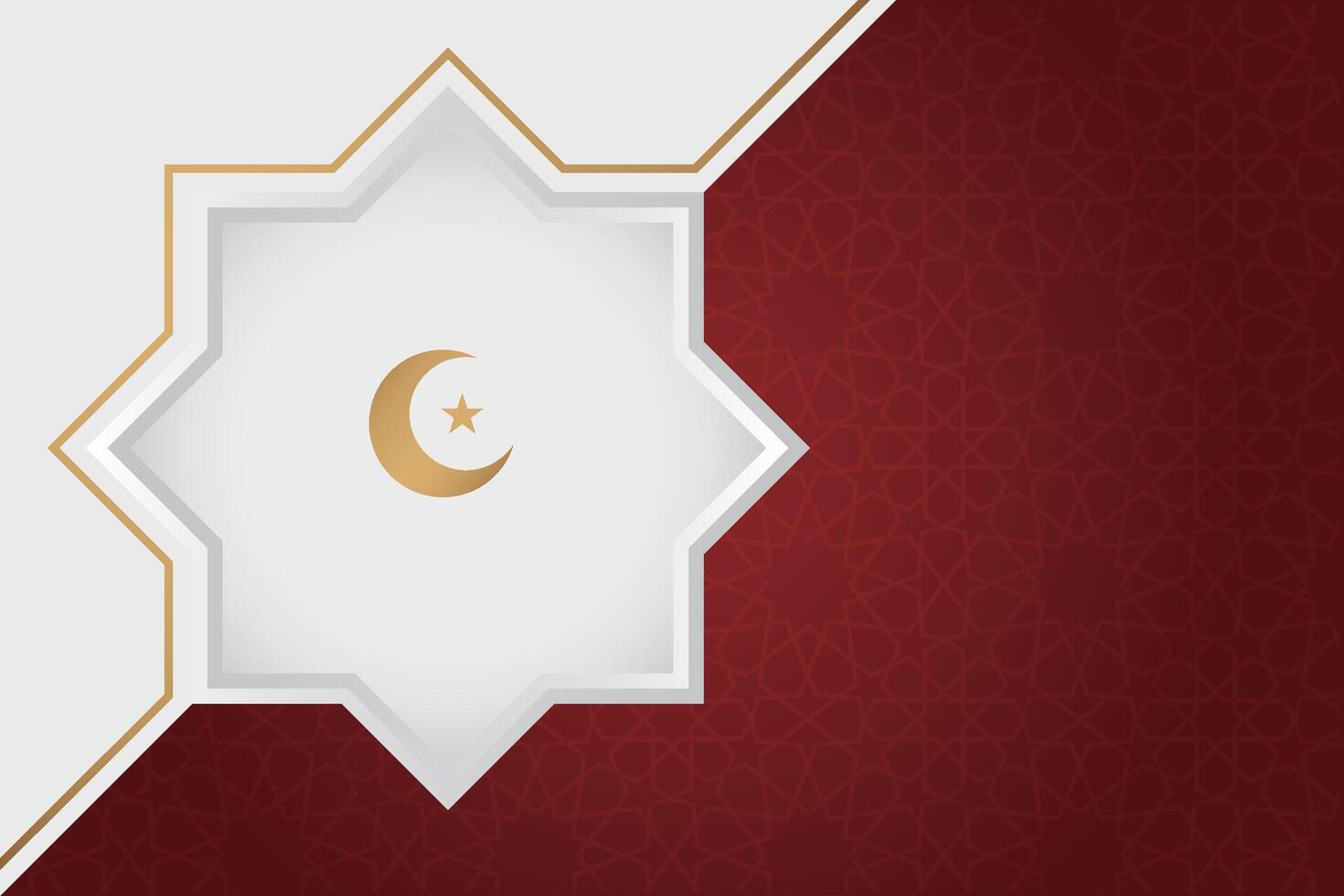 Vector elegant luxurious ramadan, eid al-fitr, islamic background decorative greeting card