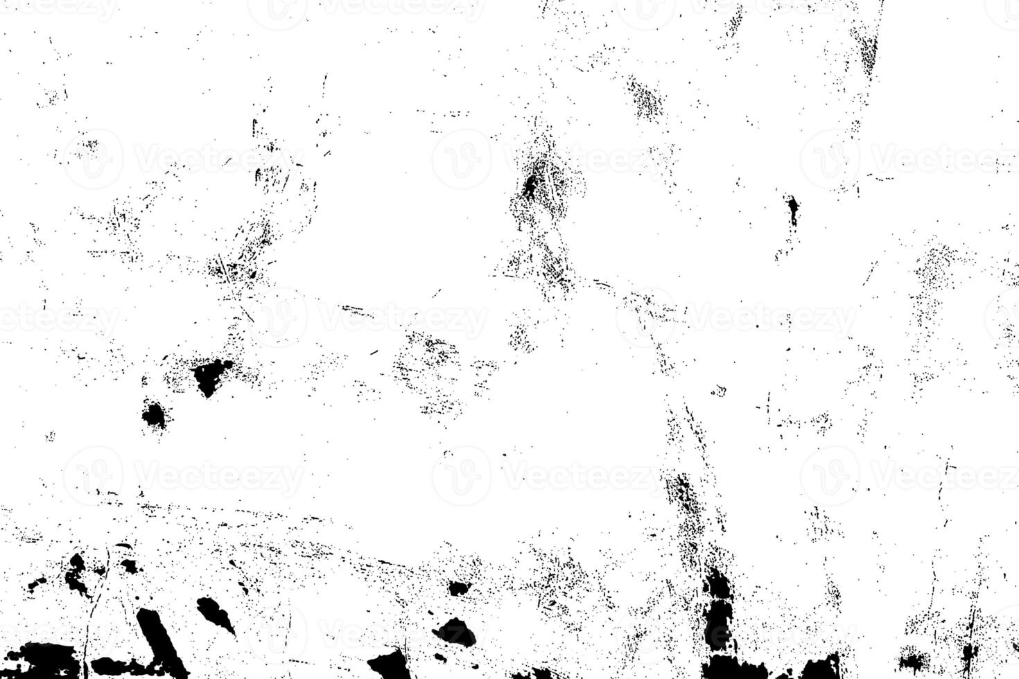 Grain monochrome pattern of the old worn surface design. Distress Overlay Texture Grunge background of black and white. photo