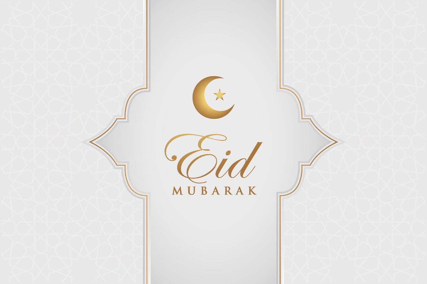 Vector elegant luxurious ramadan, eid al-fitr, islamic background decorative greeting card