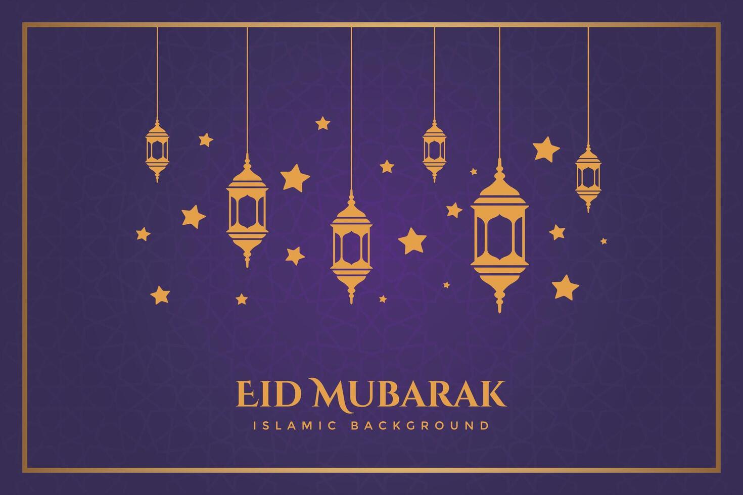 Vector elegant luxurious ramadan, eid al-fitr, islamic background decorative greeting card