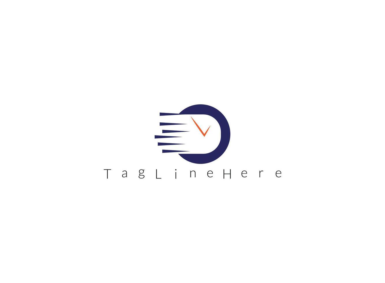 Through its dynamic composition, our logo conveys the perpetual motion of time's passage. vector