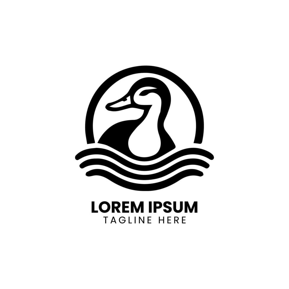 Duck Logo Concept designs, themes, templates and vector, duck logo vector and illustration,