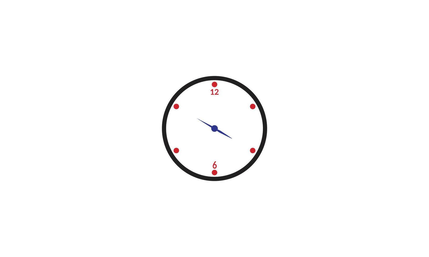 Vector abstract logo idea, time concept or clock business icon.
