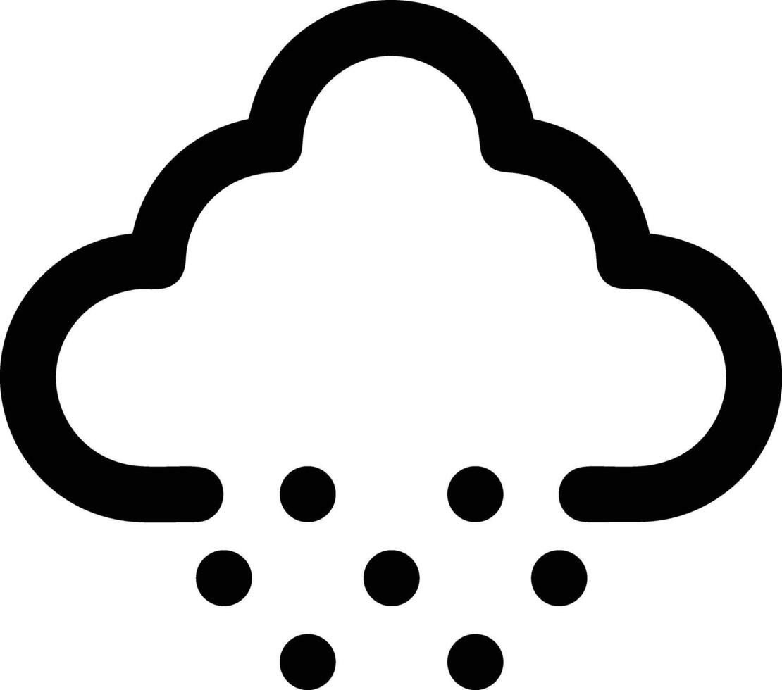 Cloud icon symbol vector image. Illustration of the hosting storage design image