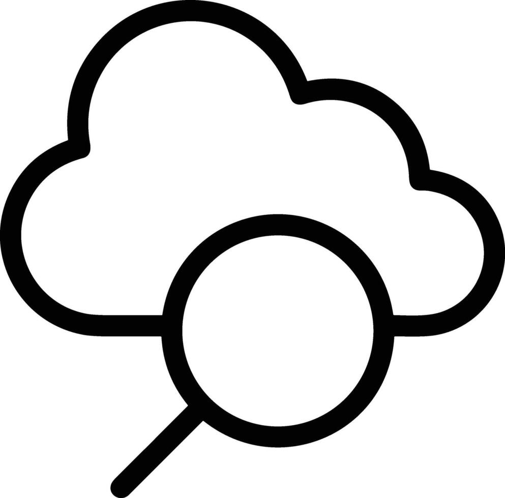 Cloud icon symbol vector image. Illustration of the hosting storage design image