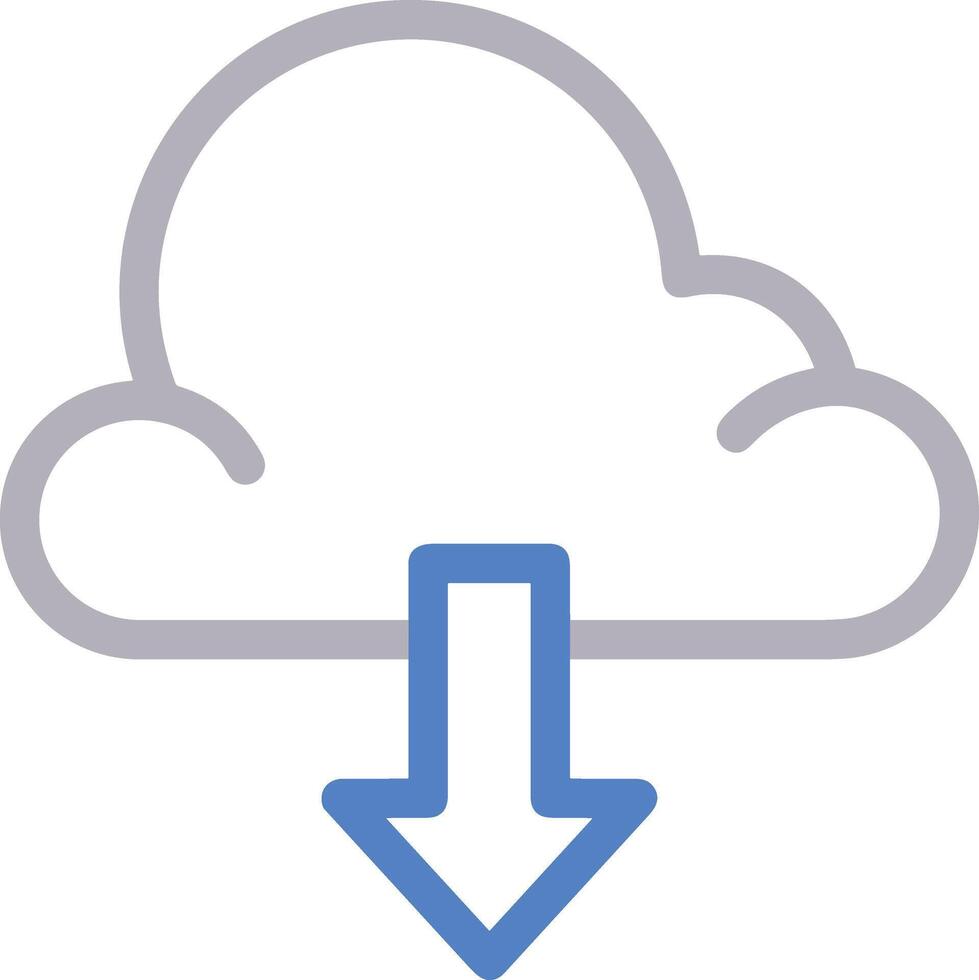 Cloud icon symbol vector image. Illustration of the hosting storage design image