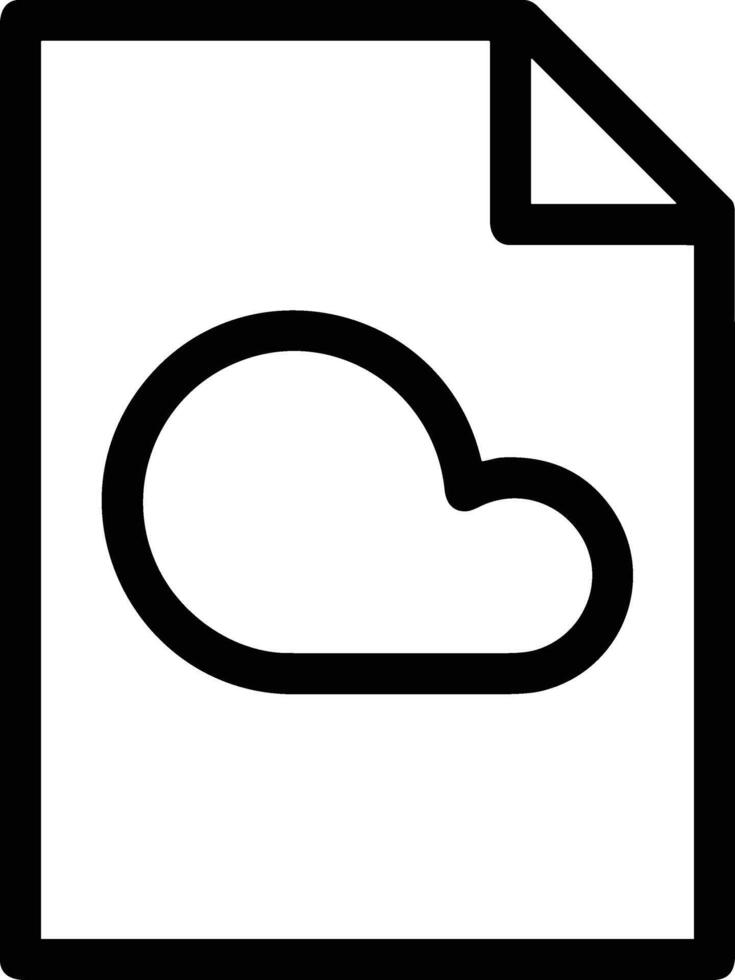 Cloud icon symbol vector image. Illustration of the hosting storage design image