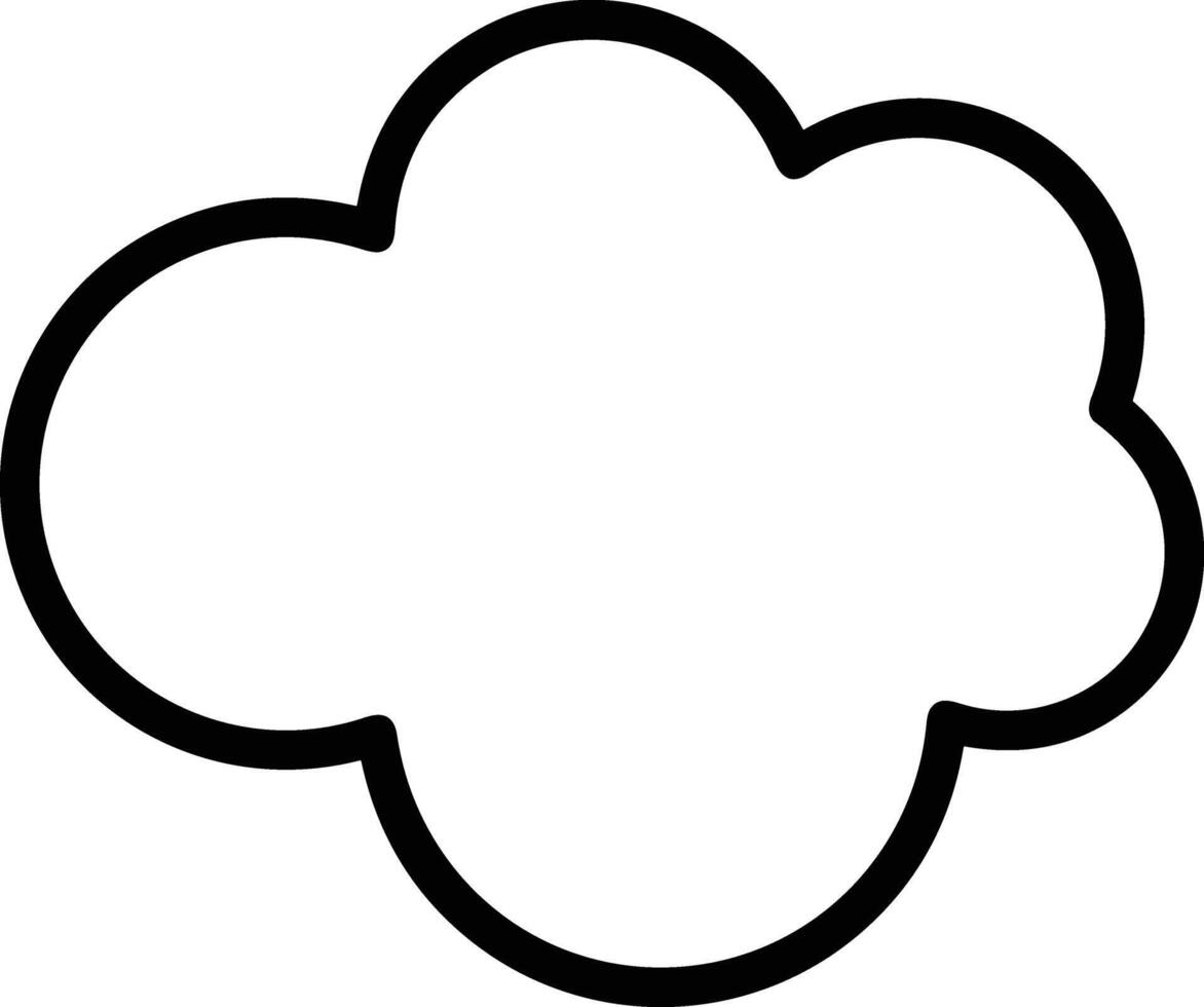 Cloud icon symbol vector image. Illustration of the hosting storage design image