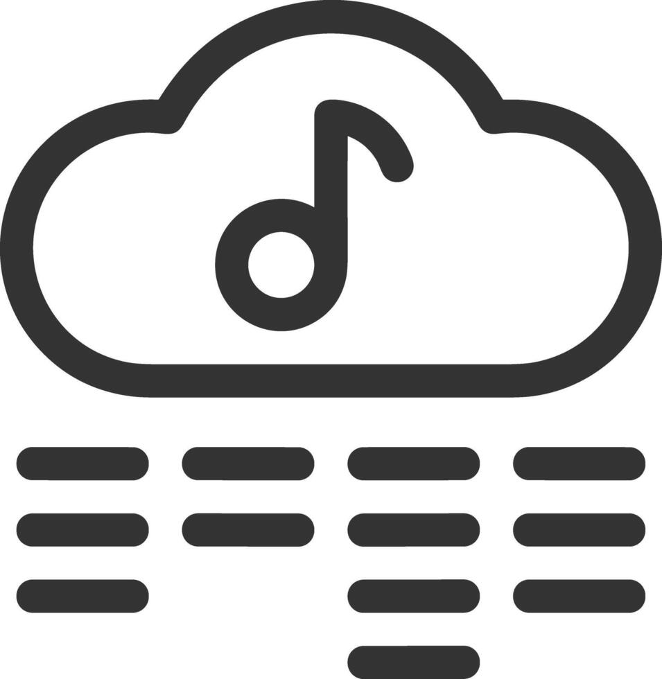 Cloud icon symbol vector image. Illustration of the hosting storage design image