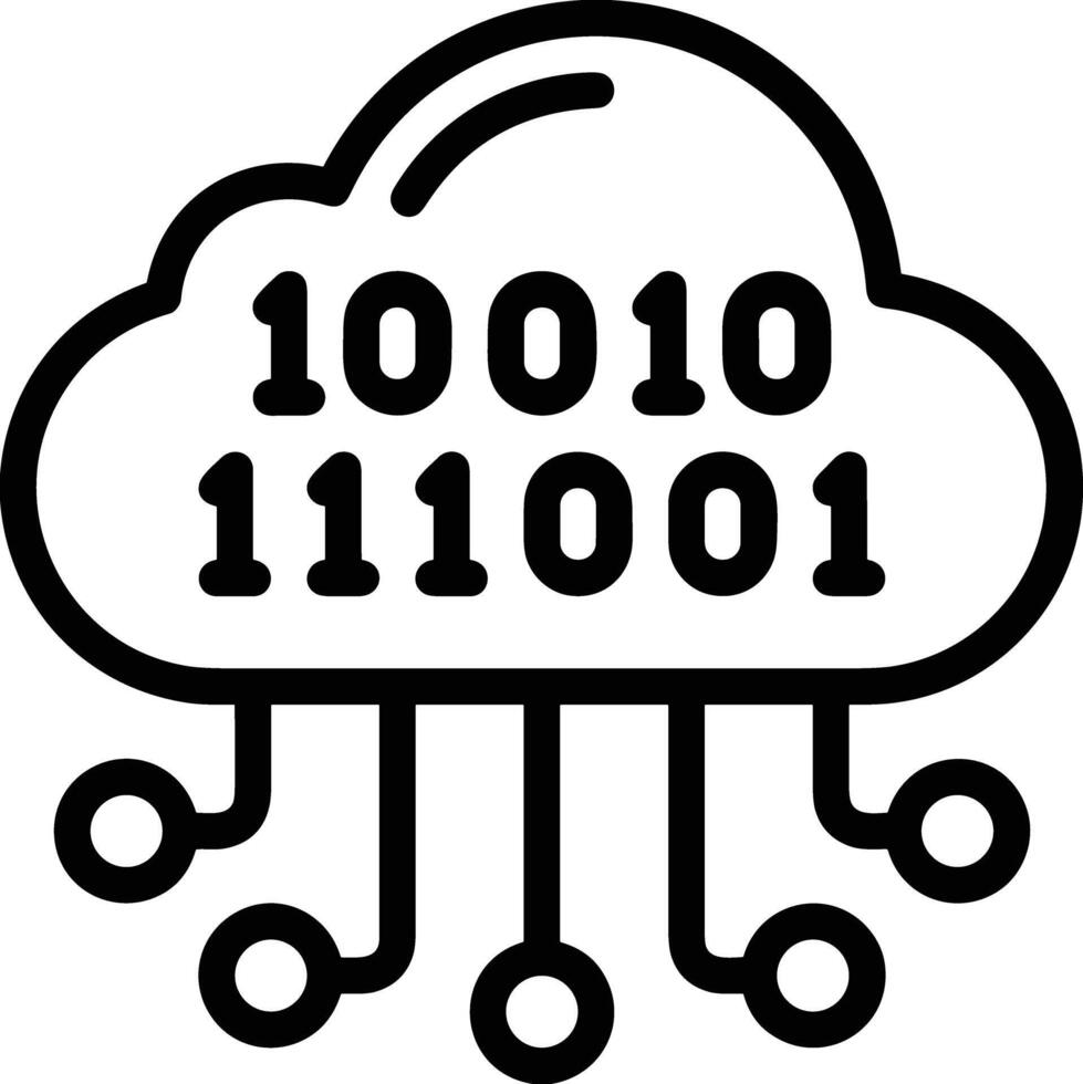 Cloud icon symbol vector image