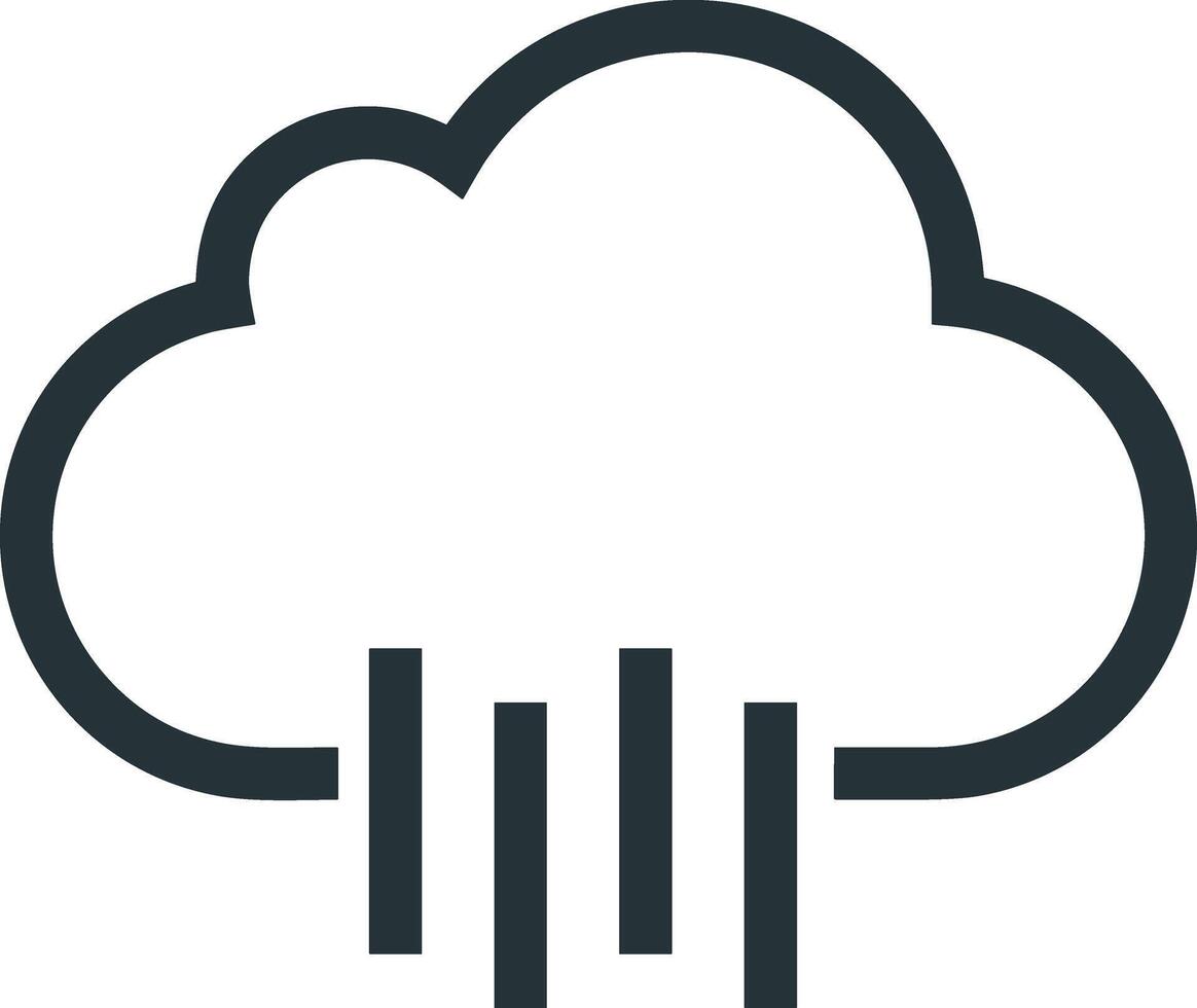 Cloud icon symbol vector image