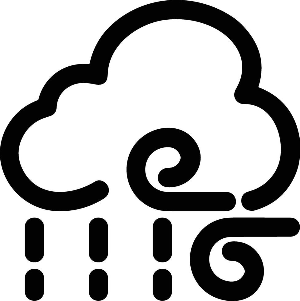 nube icono símbolo vector imagen