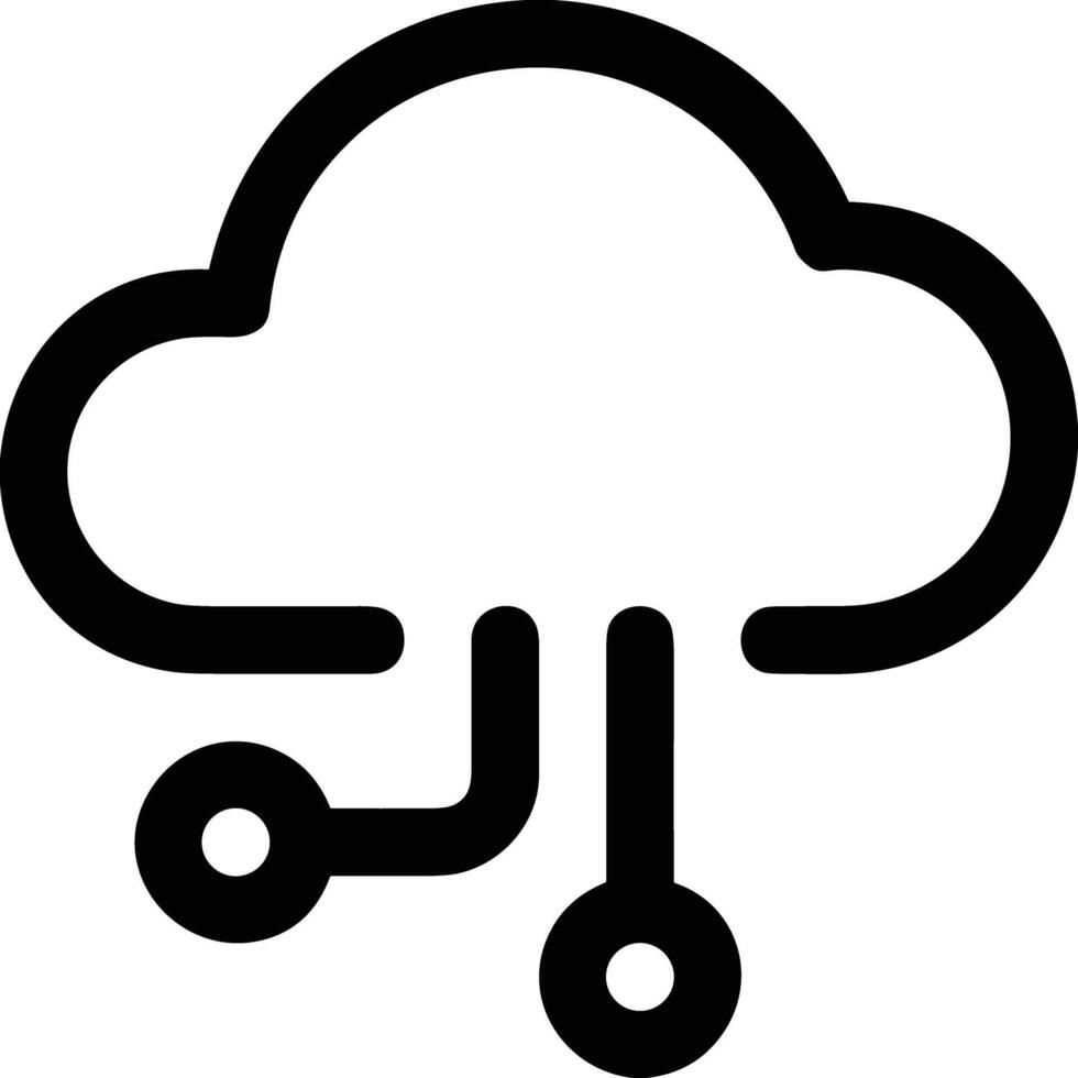 Cloud icon symbol vector image