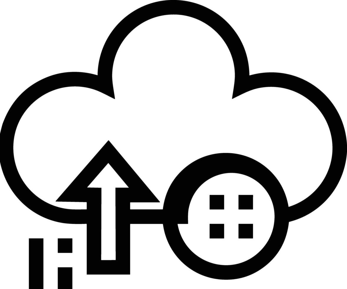 Cloud icon symbol vector image