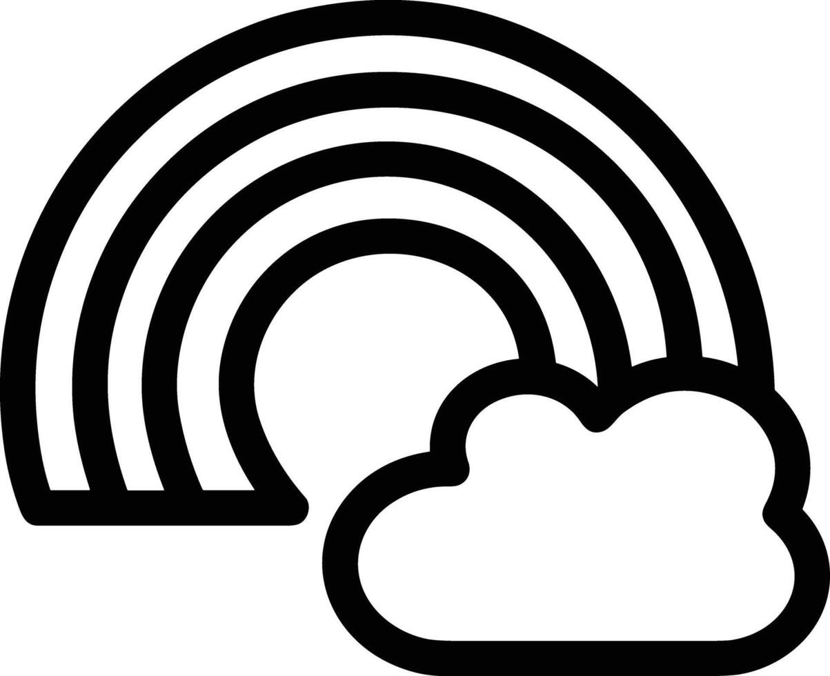 nube icono símbolo vector imagen