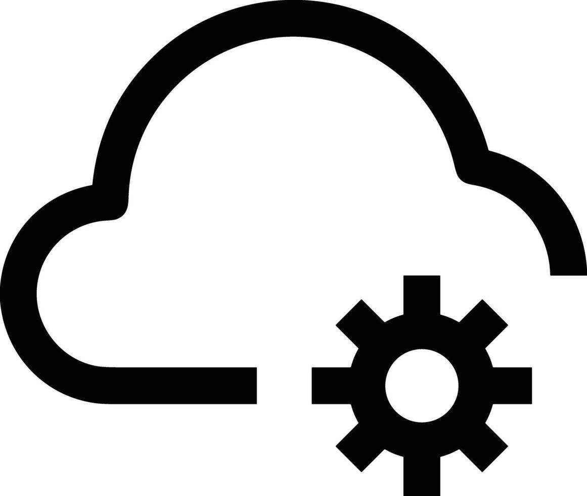 Cloud icon symbol vector image