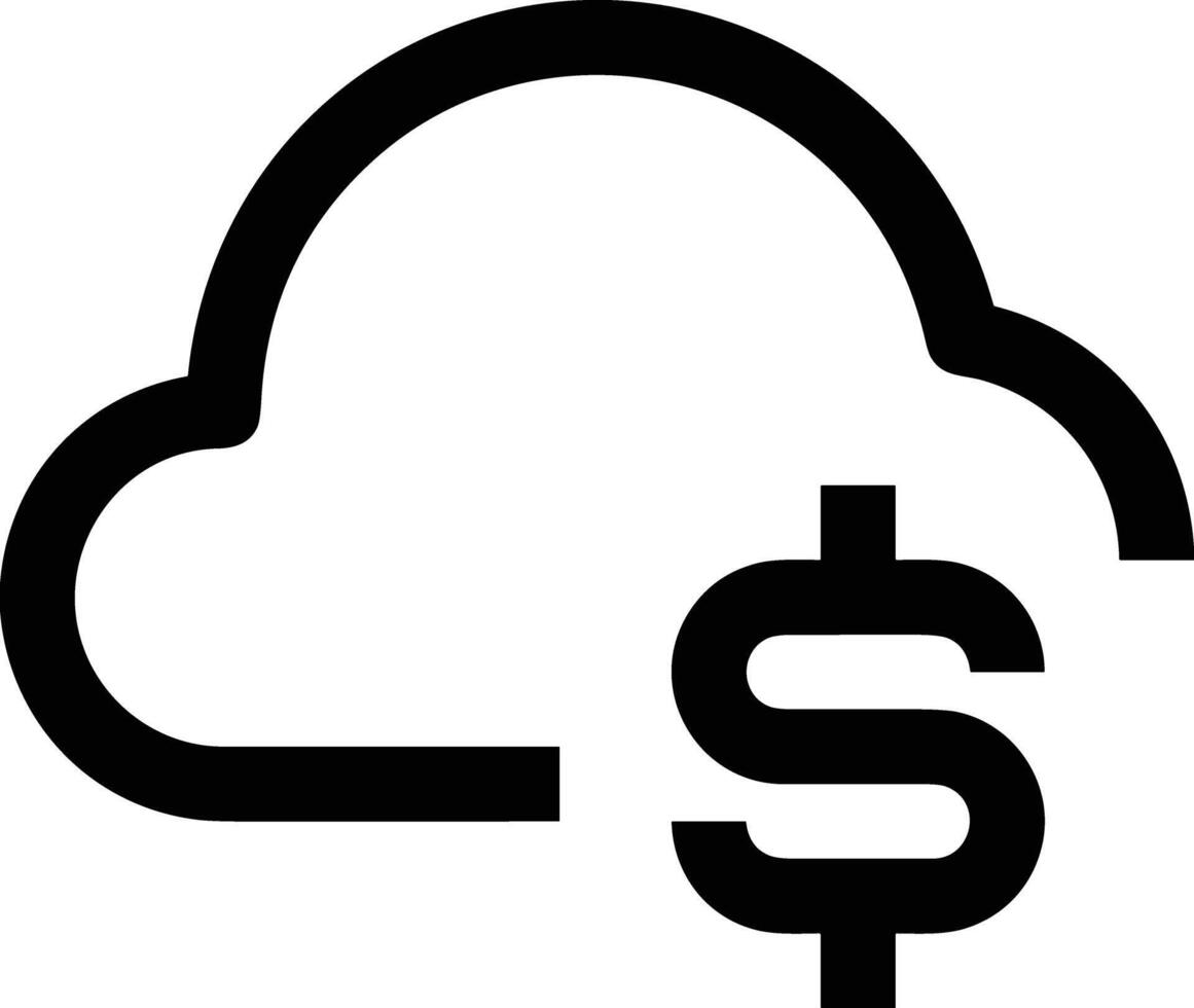 Cloud icon symbol vector image