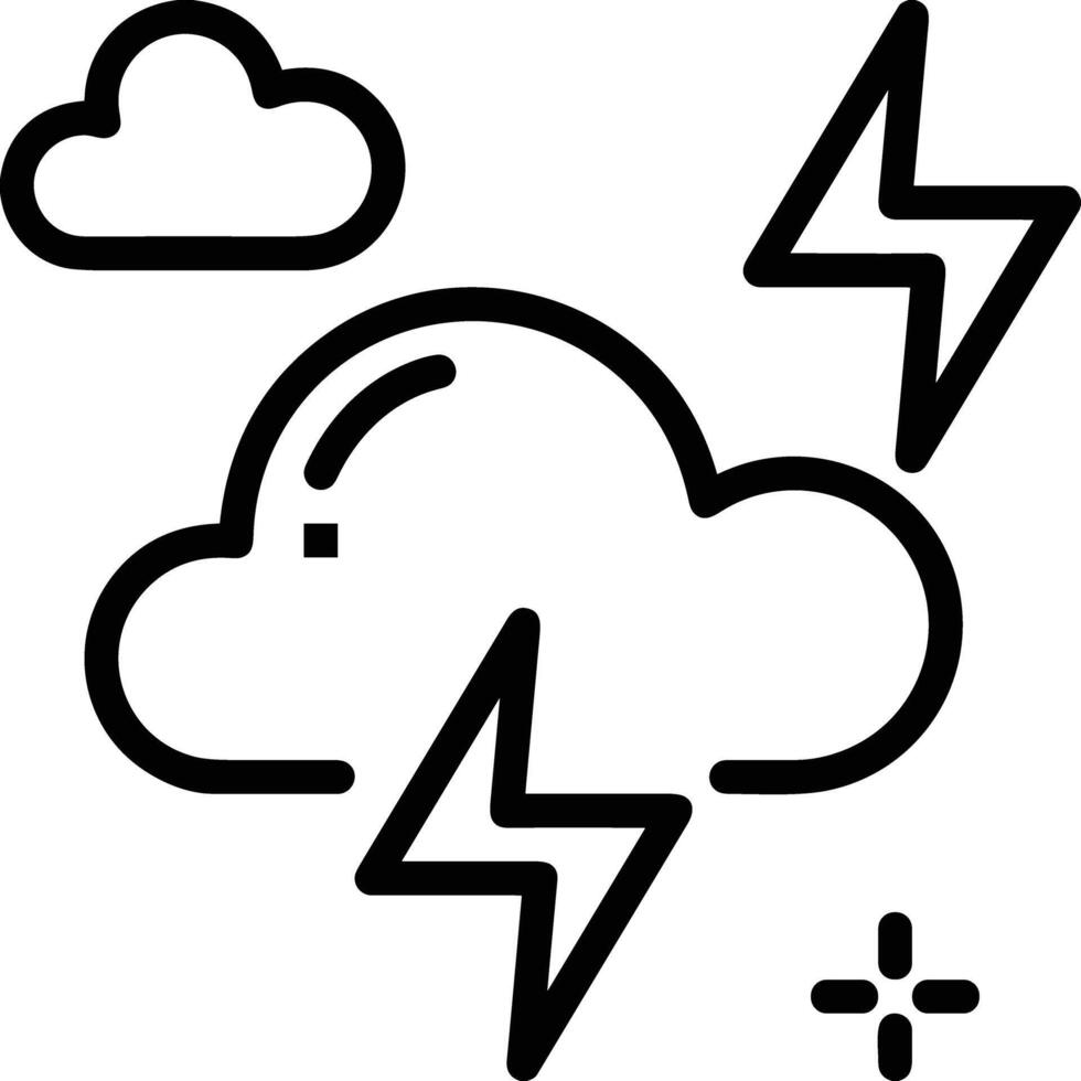 nube icono símbolo vector imagen