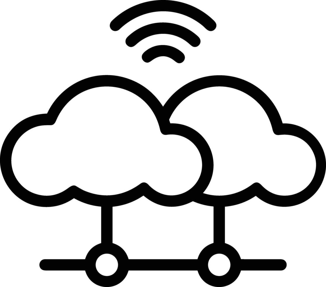 Cloud icon symbol vector image