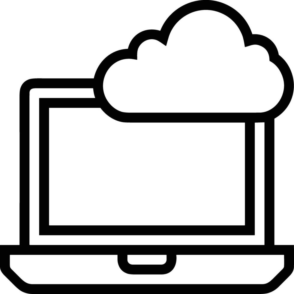 Cloud icon symbol vector image