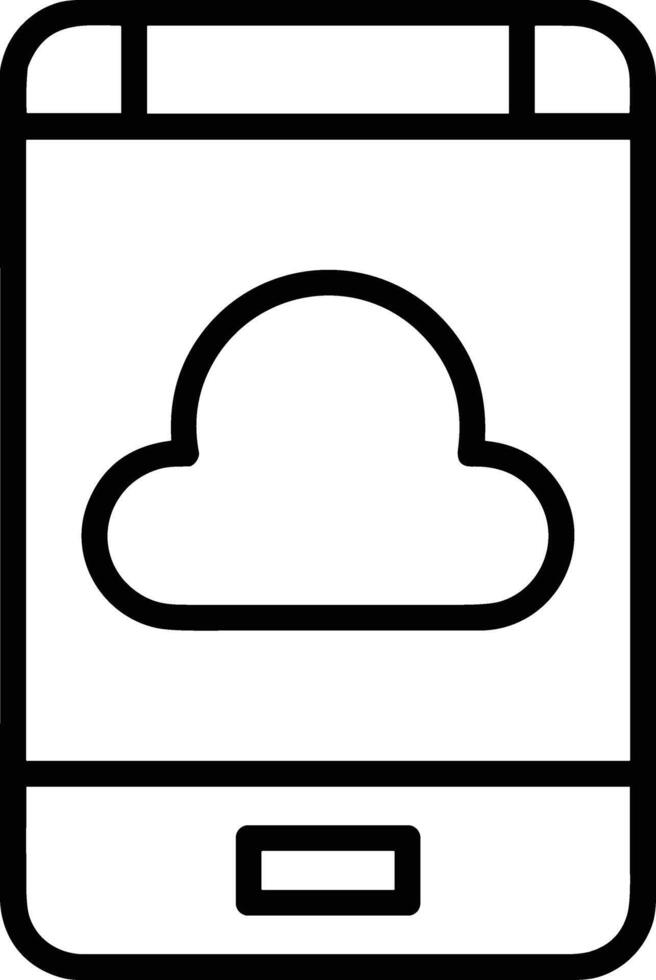 Cloud icon symbol vector image