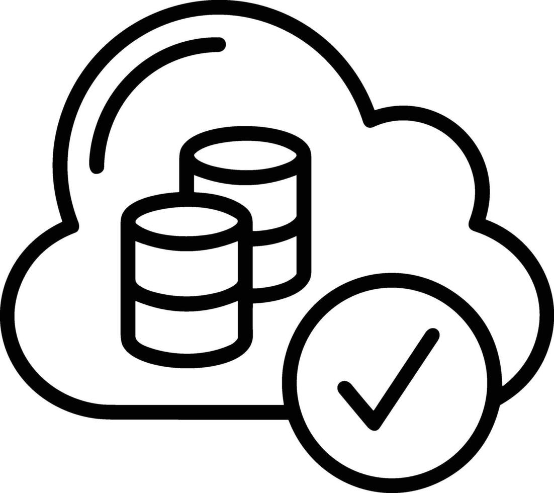 Cloud icon symbol vector image